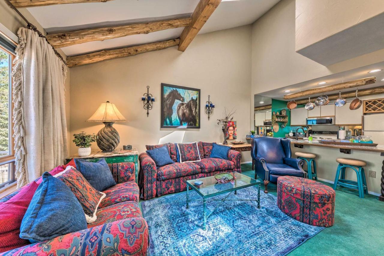 Eclectic Home With Deck 4 Miles To Ski Cloudcroft! Esterno foto
